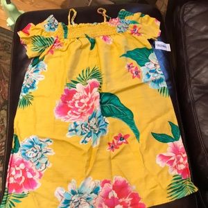 Girls linen dress NWT